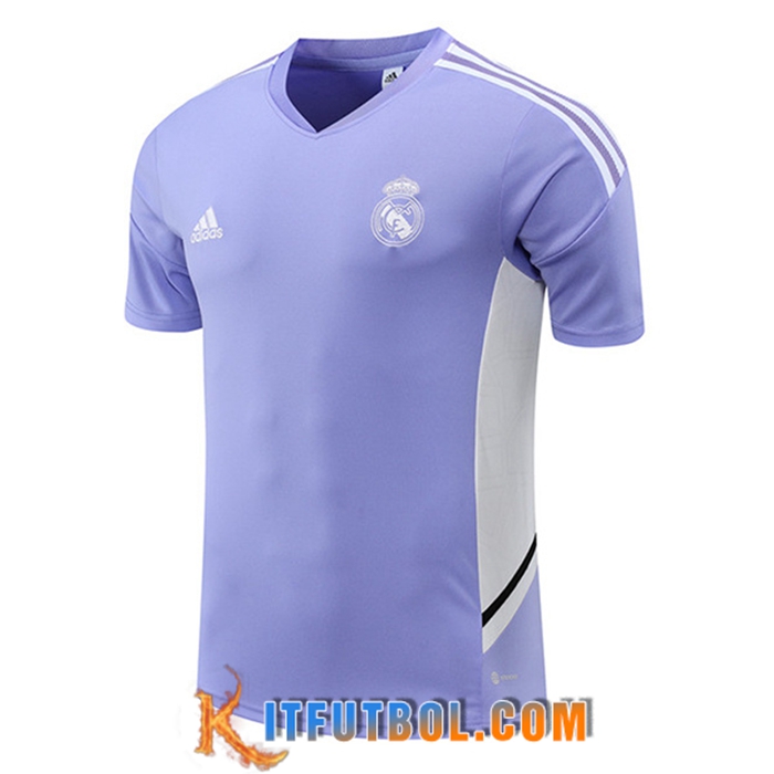 Camiseta Entrenamiento Real Madrid Violeta 2022/2023