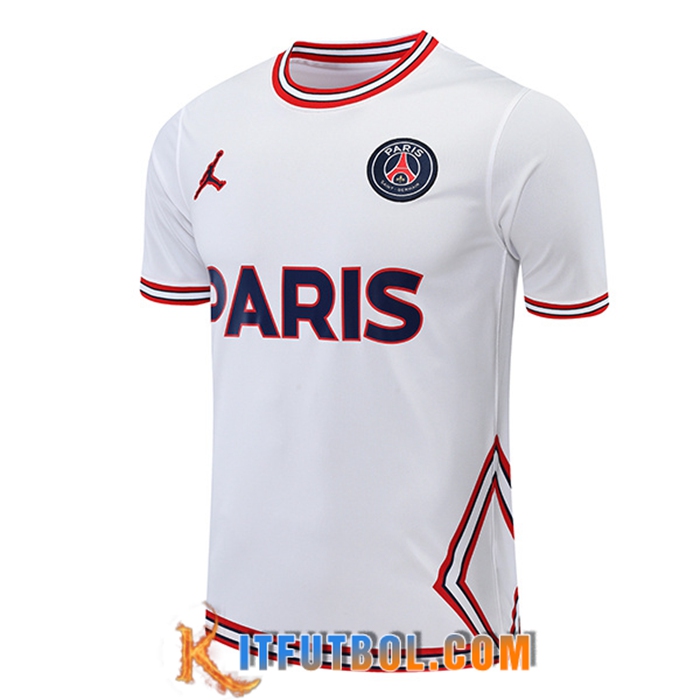 Camiseta Entrenamiento Jondan PSG Blanco 2022/2023