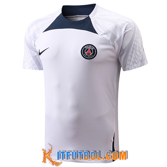 Camiseta Entrenamiento PSG Negro/Blanco 2022/2023