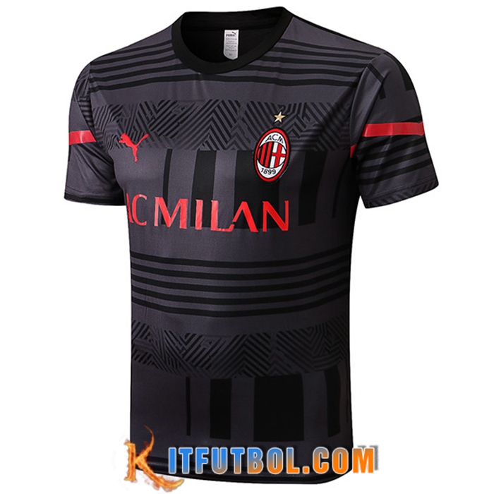 Camiseta Entrenamiento AC Milan Gris 2022/2023