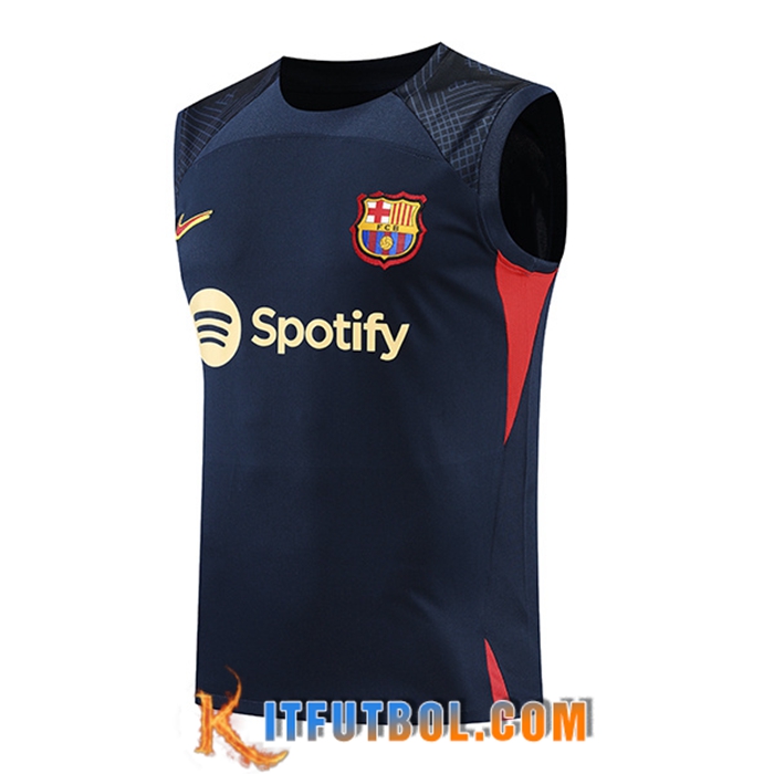 Training Debardeur FC Barcelona Azul marino 2022/2023