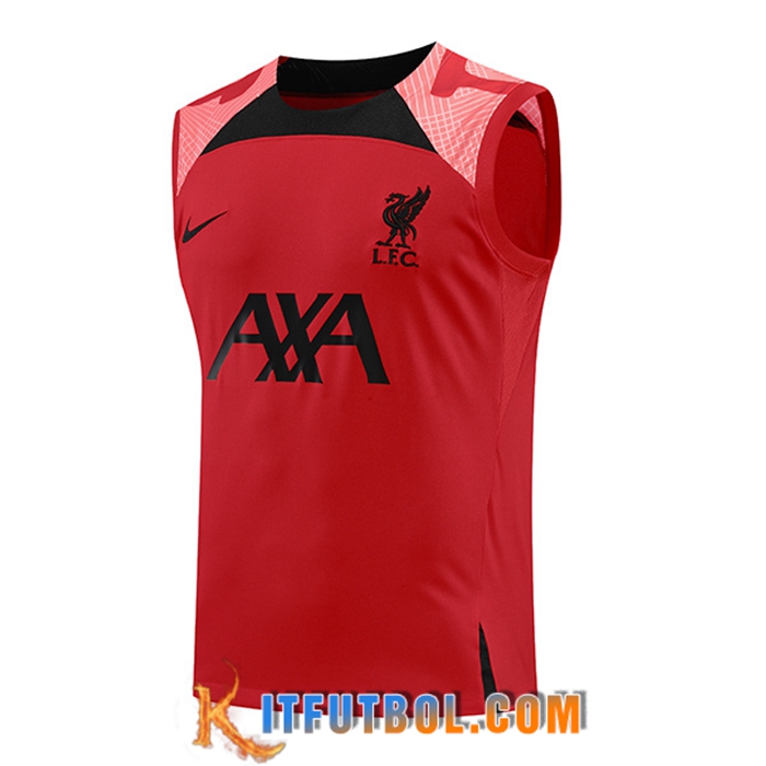 Training Debardeur FC Liverpool Rojo/Negro 2022/2023