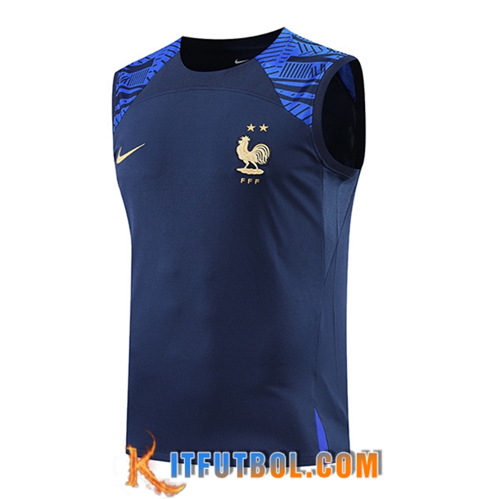 Training Debardeur Francia Azul marino 2022/2023