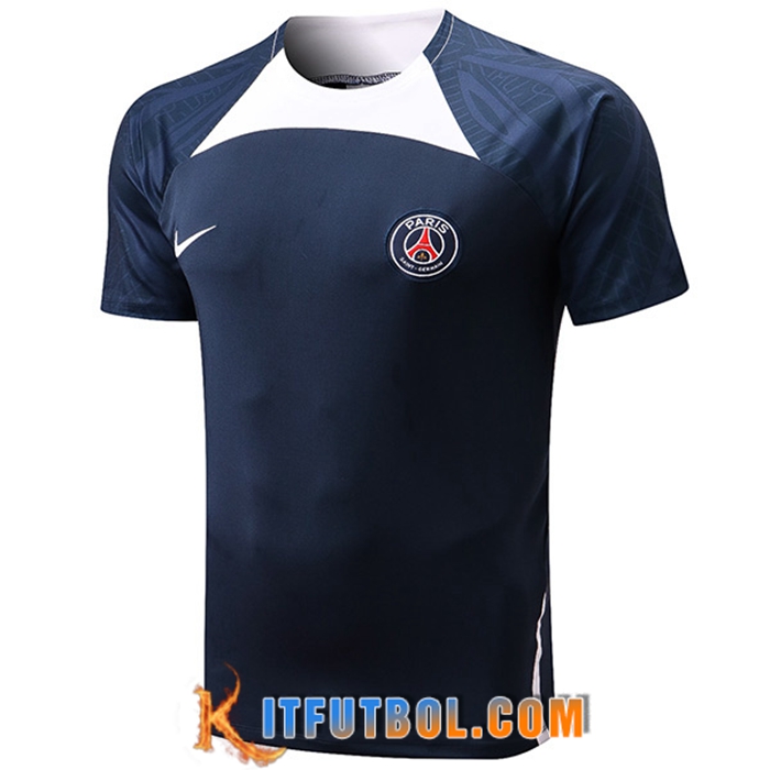 Camiseta Entrenamiento PSG Blanco/Azul 2022/2023