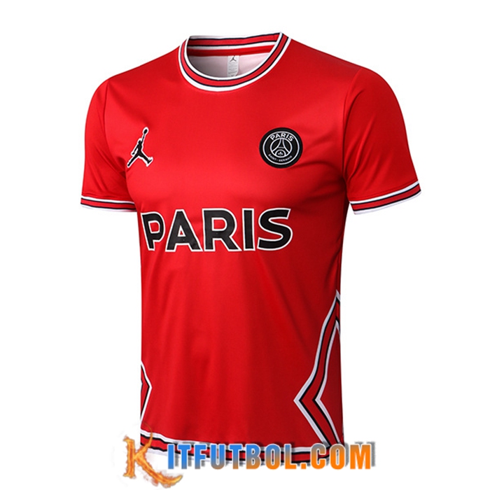 Uniforme psg rojo jordan best sale