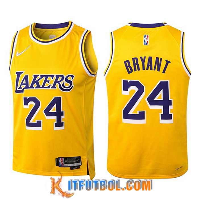 Camisetas Los Angeles Lakers (WIGGINS #24) Amarillo