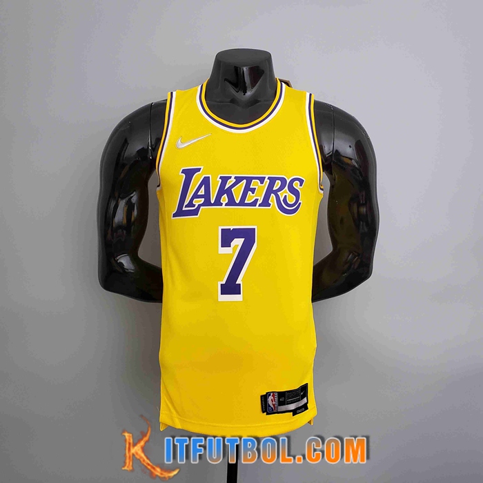 Camisetas Los Angeles Lakers (ANTHONY #7) Amarillo