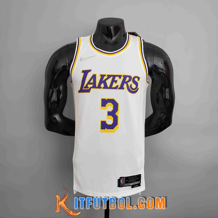 Camisetas Los Angeles Lakers (DAVIS #3) Blanco