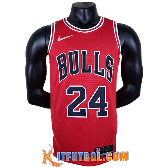 Camisetas Chicago Bulls (MARKKANEN #24) Rojo