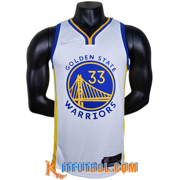Camisetas Golden State Warriors (WISEMAN #33) Blanco