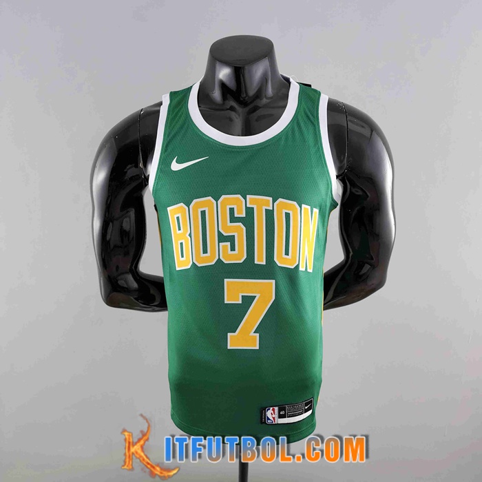 Camisetas Boston Celtics (BROWN #7) Verde