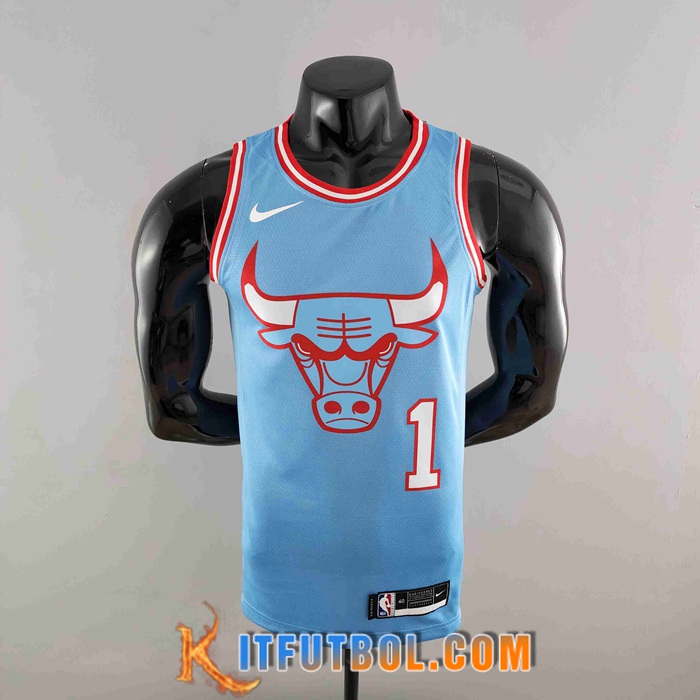 Camisetas Chicago Bulls (ROSE #1) Azul