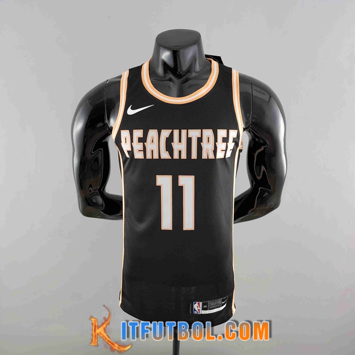 Camisetas Atlanta Hawks (YOUNG #11) Negro Limited