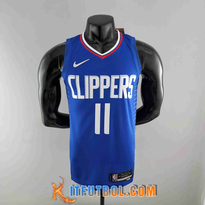 Camisetas Los Angeles Clippers (WALL #11) Azul 75th Anniversary