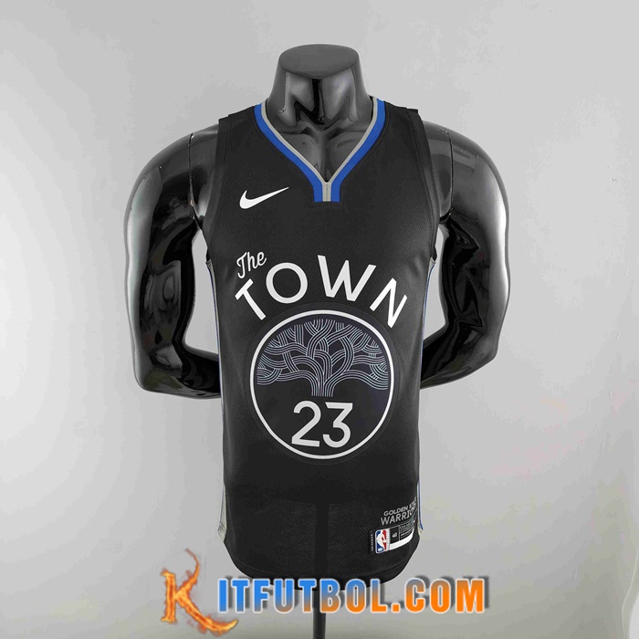 Camisetas Golden State Warriors (GREEN #23) 2020 Negro City Edition