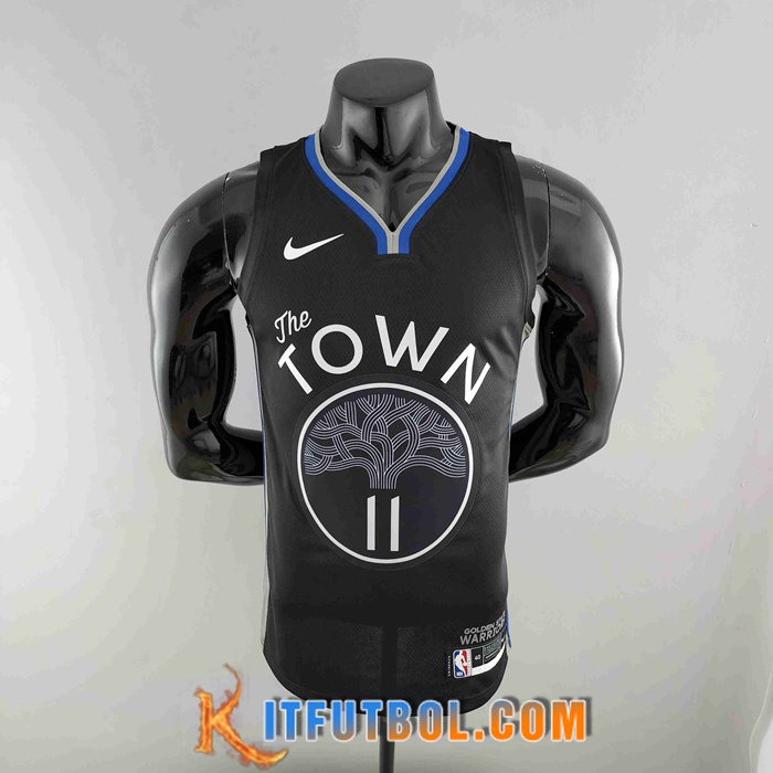 Camisetas Golden State Warriors (THOMPSON #11) 2020 Negro City Edition