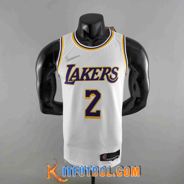 Camisetas Los Angeles Lakers (IRVING #2) Blanco 75th Anniversary