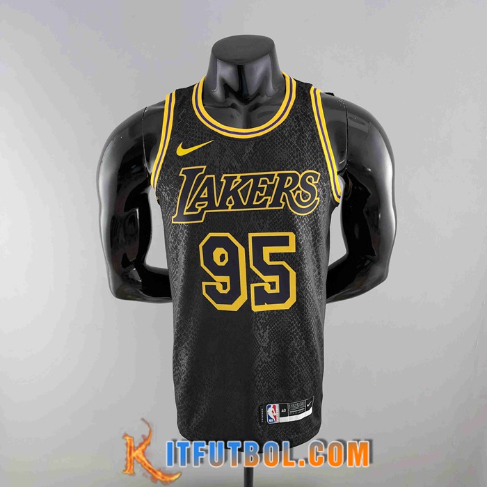 Camisetas Los Angeles Lakers (TOSCANO #95) Negro