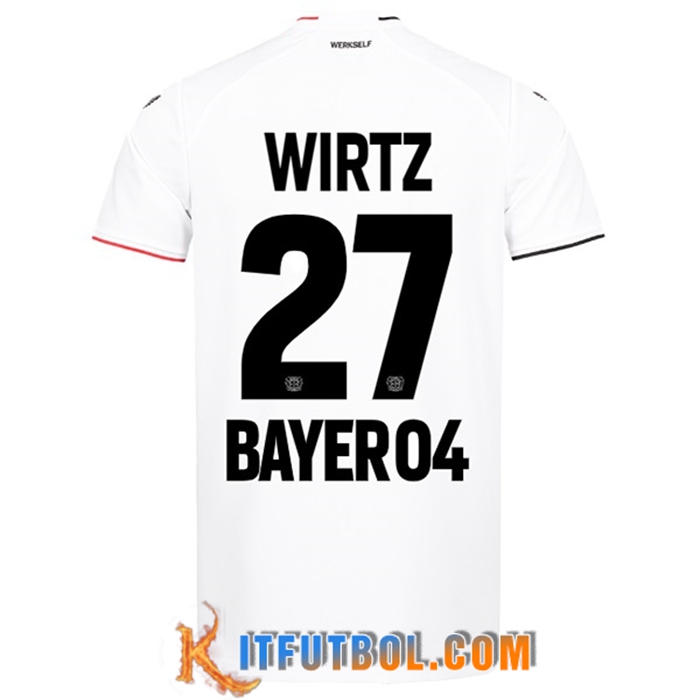 Camisetas De Futbol Leverkusen (WIRTZ #27) 2022/23 Tercera