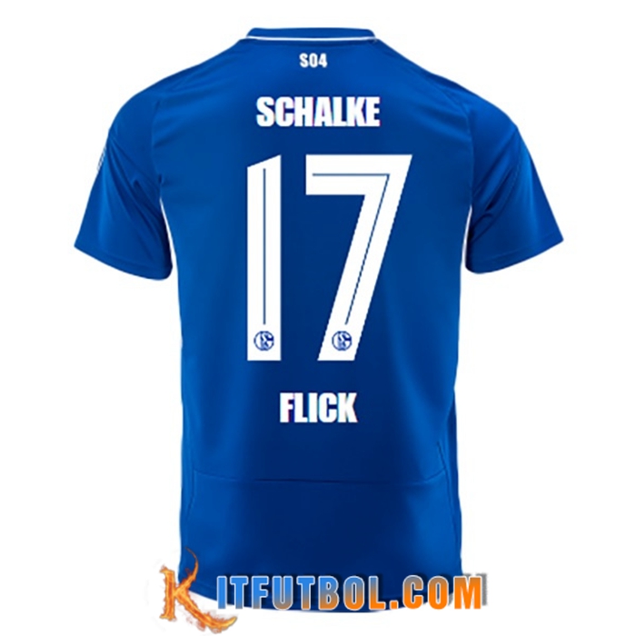 Camisetas De Futbol Schalke 04 (FLICK #17) 2022/23 Primera