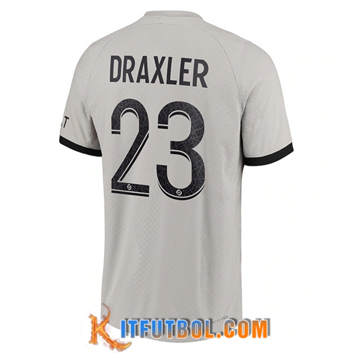 Camisetas De Futbol PSG (DRAXLER #23) 2022/23 Segunda