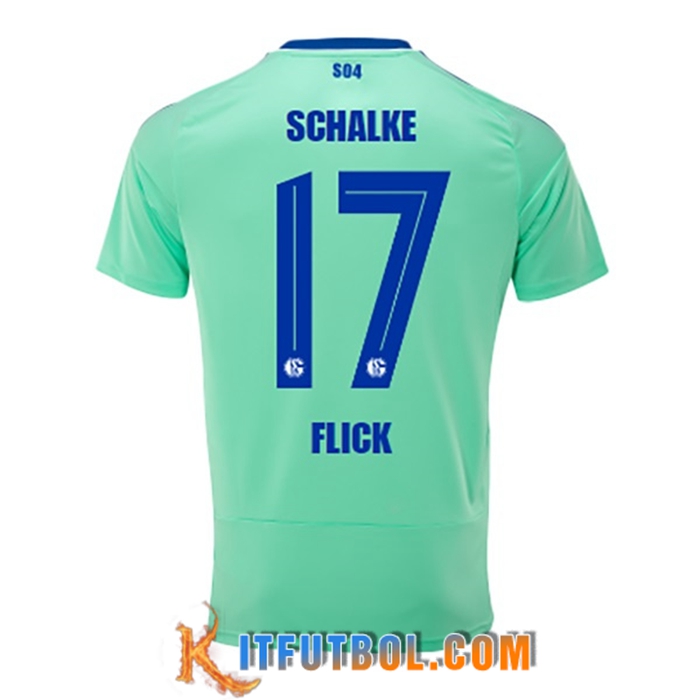 Camisetas De Futbol Schalke 04 (FLICK #17) 2022/23 Tercera