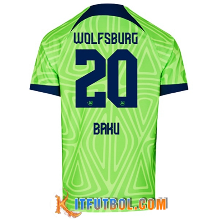 Camisetas De Futbol Vfl Wolfsburg (BRHU #20) 2022/23 Primera