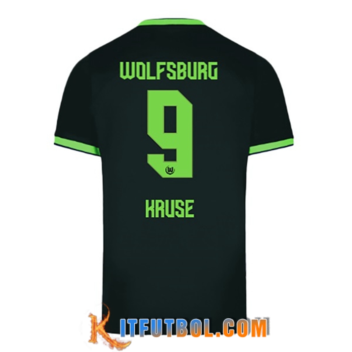 Camisetas De Futbol Vfl Wolfsburg (KRUSE #9) 2022/23 Segunda