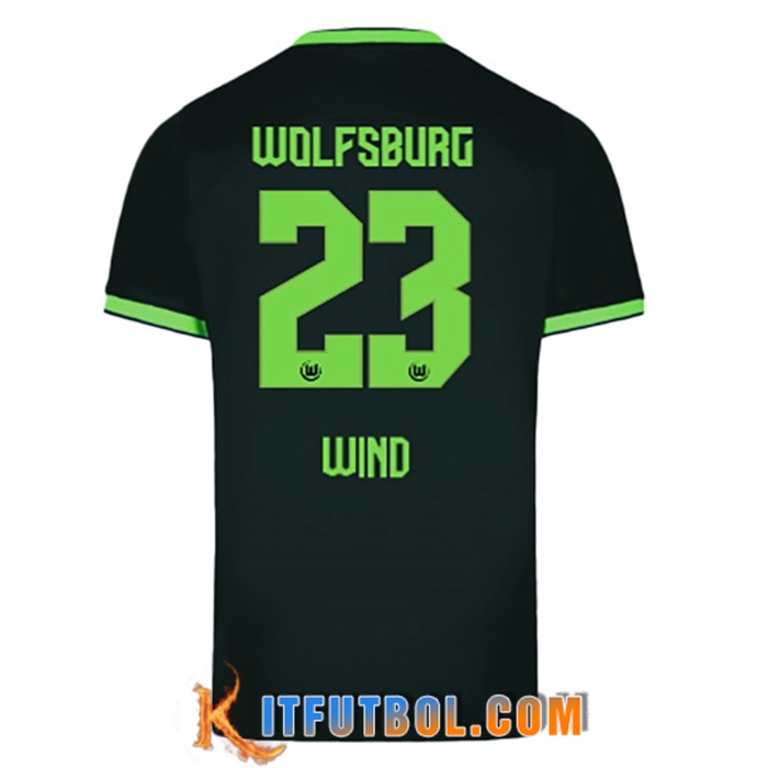 Camisetas De Futbol Vfl Wolfsburg (WIND #23) 2022/23 Segunda