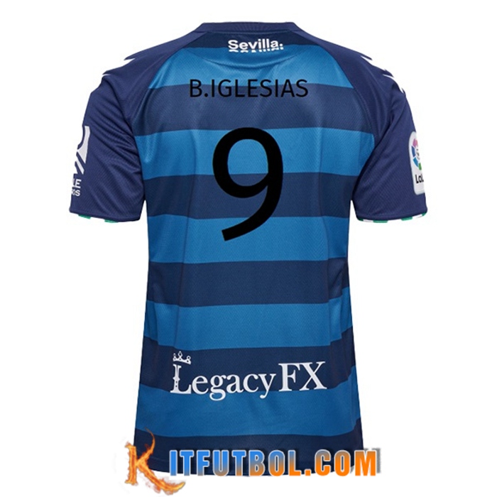 Camisetas De Futbol Real Betis (B.IGLESIAS #9) 2022/23 Segunda