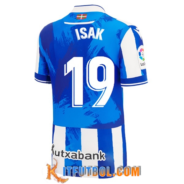 Camisetas De Futbol Real Sociedad (ISAK #19) 2022/23 Primera