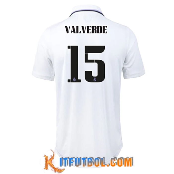 Camisetas De Futbol Real Madrid (VALVERDE #15) 2022/23 Primera