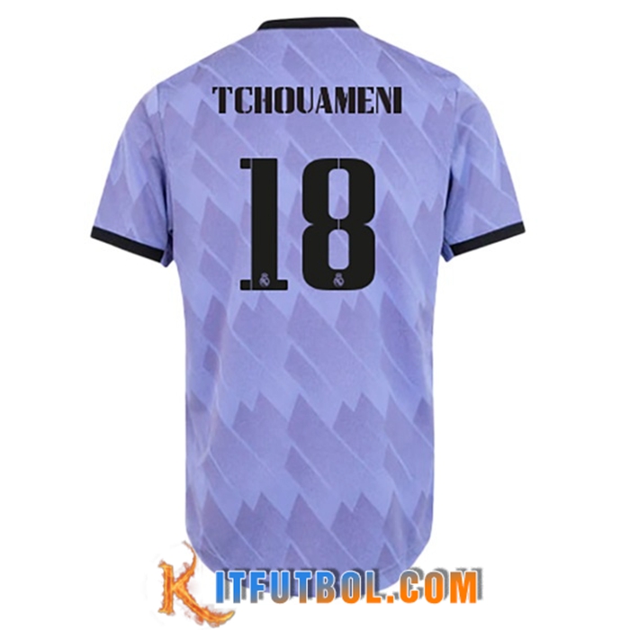 Camisetas De Futbol Real Madrid (TCHOUAMENI #18) 2022/23 Segunda