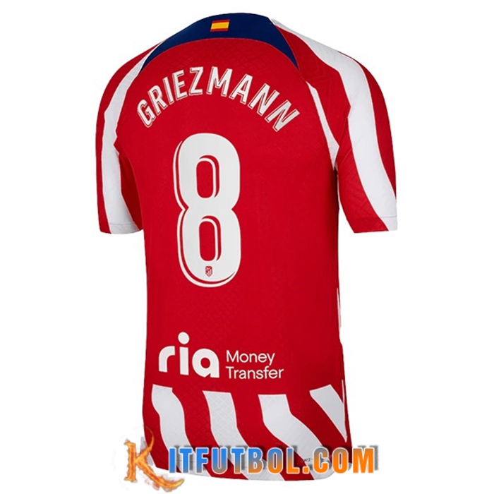 Camisetas De Futbol Atletico Madrid (GRIEZMANN #8) 2022/23 Primera