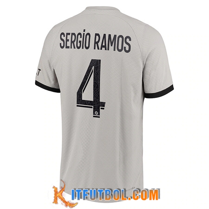 Camisetas De Futbol PSG (SERGIO RAMOS #4) 2022/23 Segunda