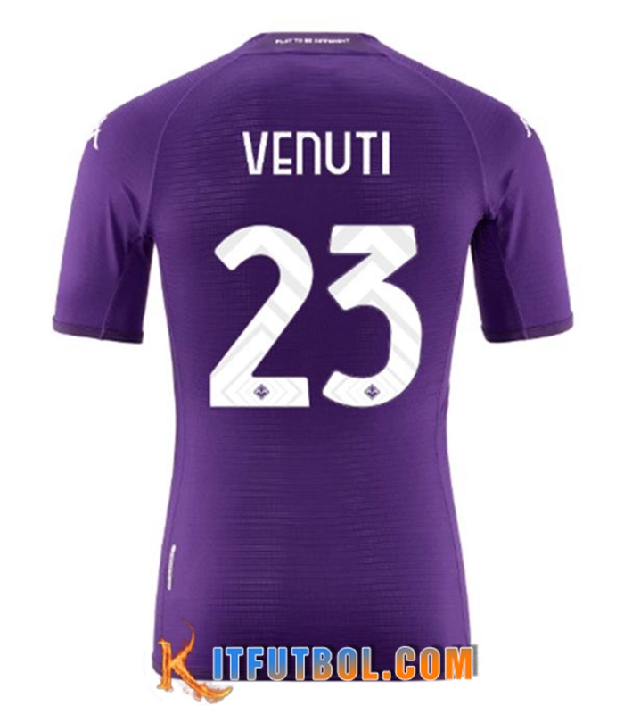 Camisetas De Futbol ACF Fiorentina (VENUTI #23) 2022/23 Primera