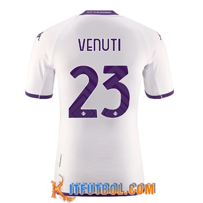 Camisetas De Futbol ACF Fiorentina (VENUTI #23) 2022/23 Segunda