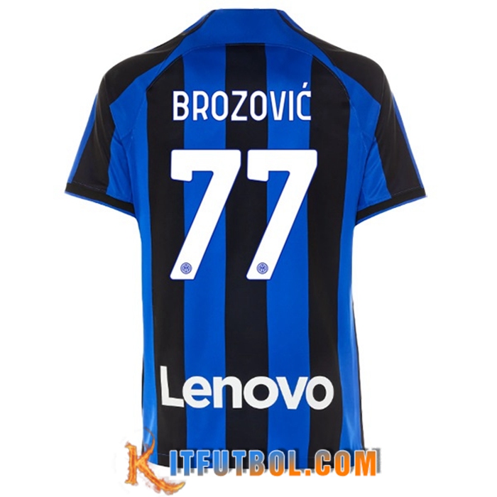 Camisetas De Futbol Inter Milan (BROZOVIĆ #77) 2022/23 Primera