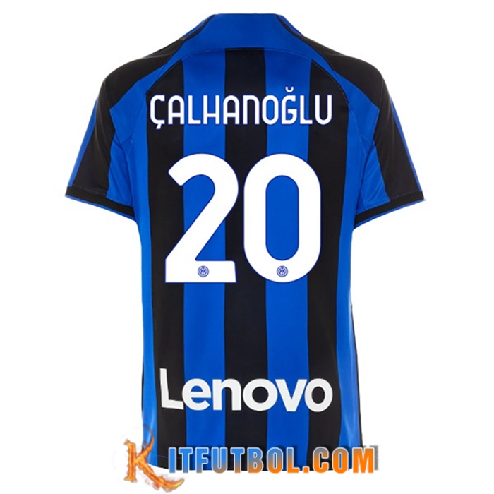 Camisetas De Futbol Inter Milan (ÇALHANOĞLU #20) 2022/23 Primera
