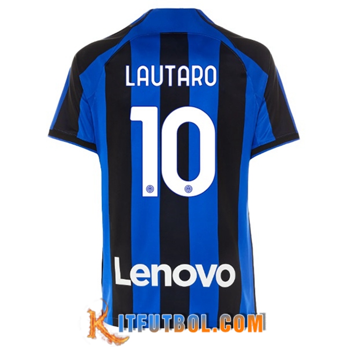 Camisetas De Futbol Inter Milan (LAUTARO #10) 2022/23 Primera
