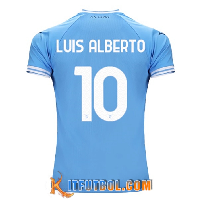 Camisetas De Futbol SS Lazio (LUIS ALBERTO #10) 2022/23 Primera