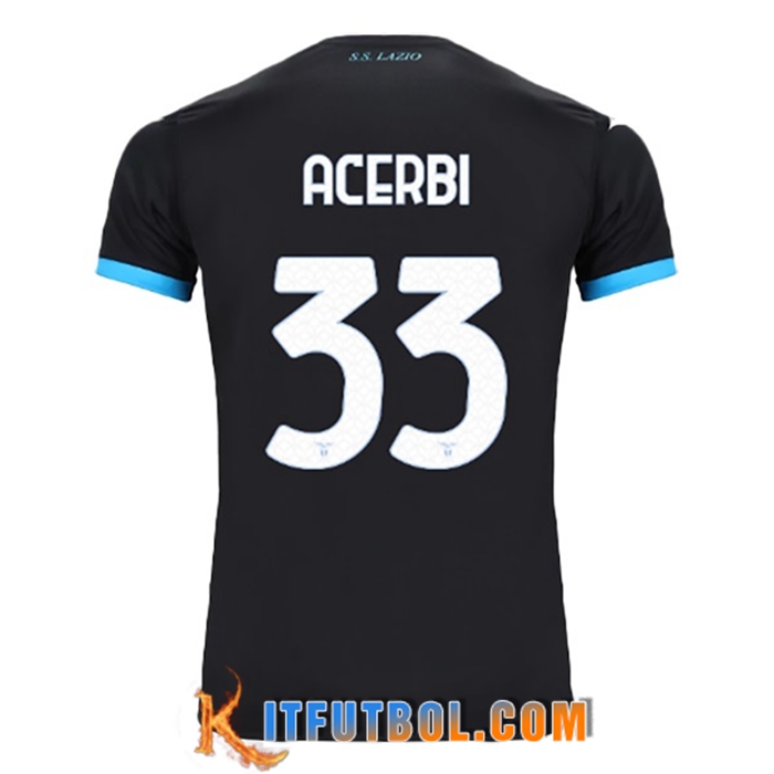 Camisetas De Futbol SS Lazio (ACERBI #33) 2022/23 Segunda