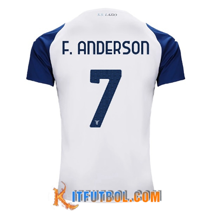 Camisetas De Futbol SS Lazio (F.ANDERSON #7) 2022/23 Tercera