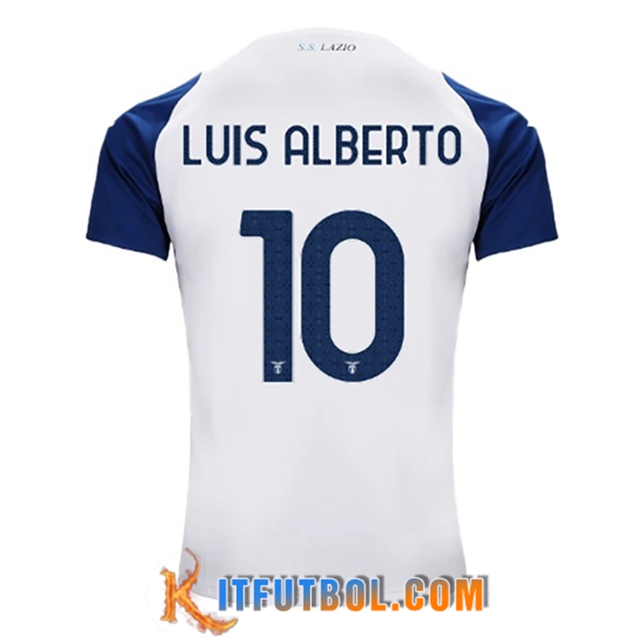 Camisetas De Futbol SS Lazio (LUIS ALBERTO #10) 2022/23 Tercera