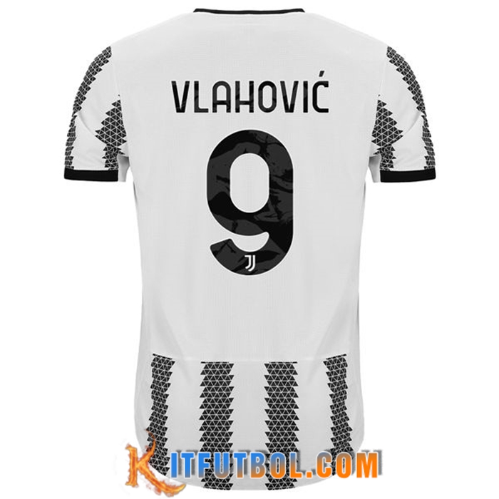 Camisetas De Futbol Juventus (VLAHOVIĆ #9) 2022/23 Primera