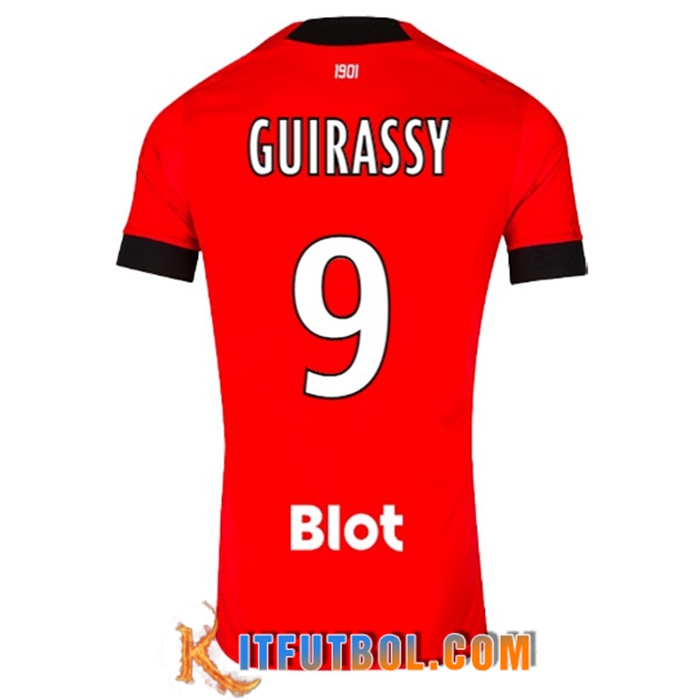 Camisetas De Futbol Stade Rennais (GUIRASSY #9) 2022/23 Primera