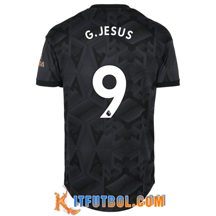 Camisetas De Futbol Arsenal (G.JESUS #9) 2022/23 Segunda
