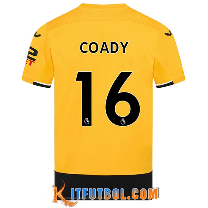 Camisetas De Futbol Wolves (COADY #16) 2022/23 Primera