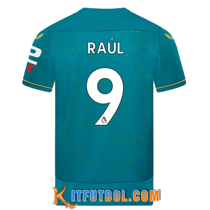 Camisetas De Futbol Wolves (RAÚL #9) 2022/23 Segunda
