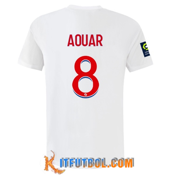 Camisetas De Futbol lyon (AOUAR #8) 2022/23 Primera